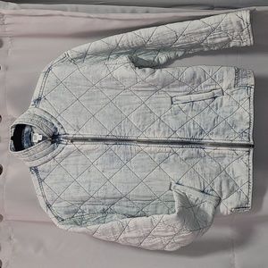 Gap women's XS denim quilted jacket